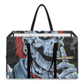 Punk Mohawk Devil Print Utility Tote Bag