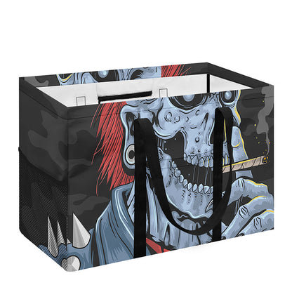 Punk Mohawk Devil Print Utility Tote Bag