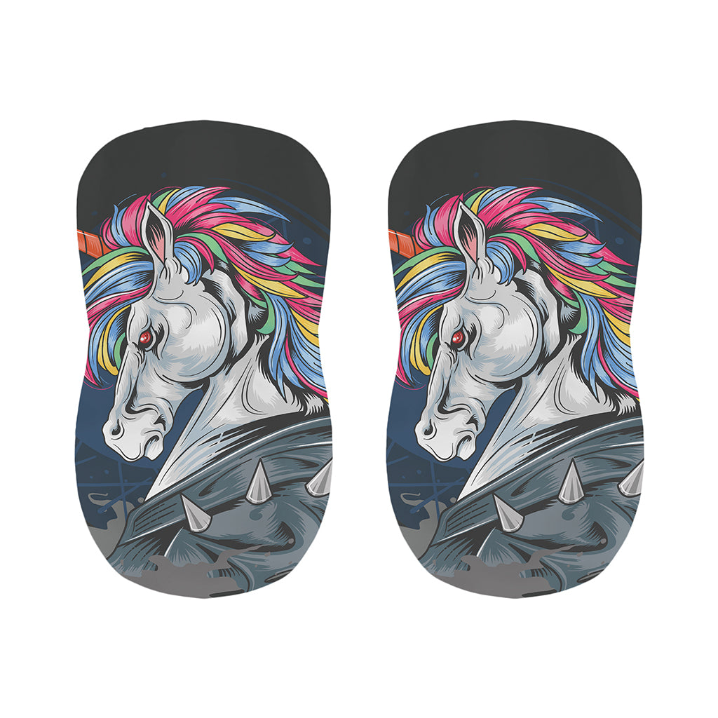 Punk Unicorn Print Bar Stool Covers