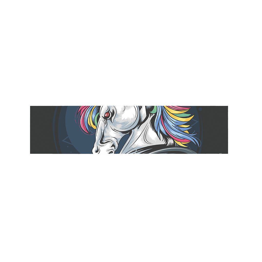 Punk Unicorn Print Bed Runner
