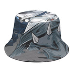 Punk Unicorn Print Bucket Hat