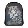 Punk Unicorn Print Casual Backpack