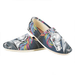 Punk Unicorn Print Casual Shoes