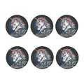 Punk Unicorn Print Coaster Set