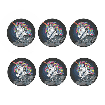 Punk Unicorn Print Coaster Set