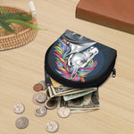 Punk Unicorn Print Coin Purse