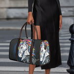 Punk Unicorn Print Duffle Bag