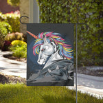 Punk Unicorn Print House Flag