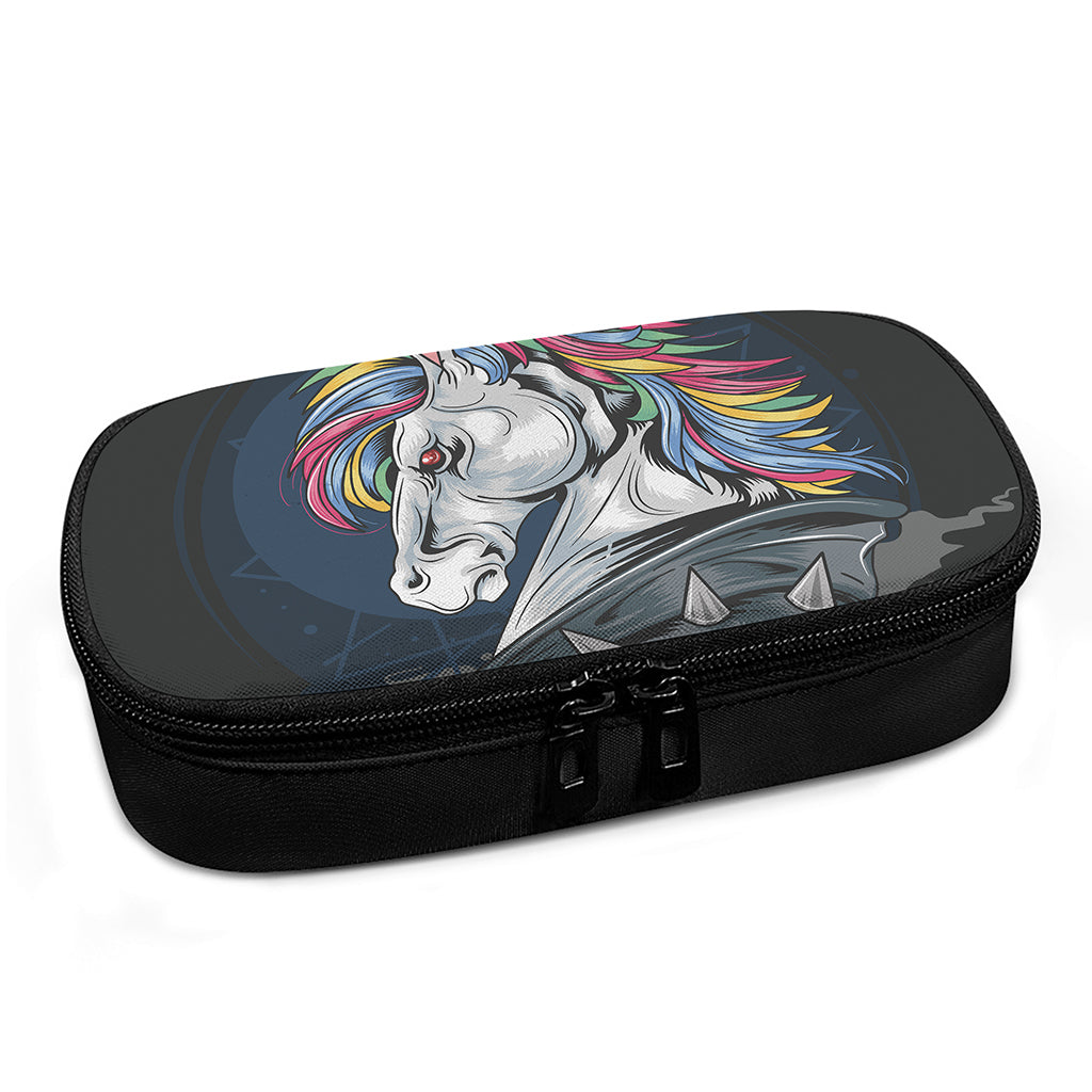 Punk Unicorn Print Insulin Cooler Travel Case