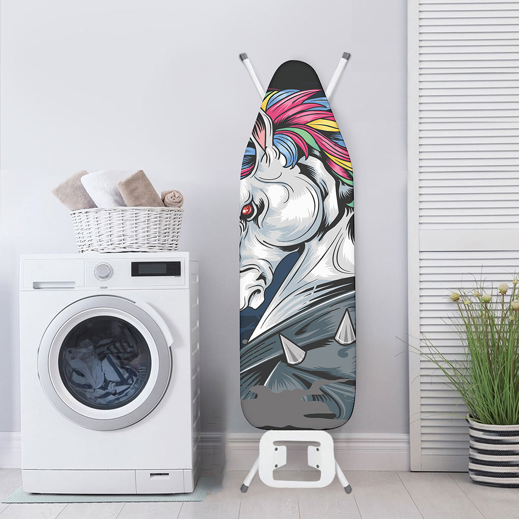 Punk Unicorn Print Ironing Board Cover