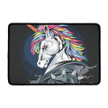 Punk Unicorn Print Kitchen Mat