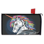 Punk Unicorn Print Mailbox Cover