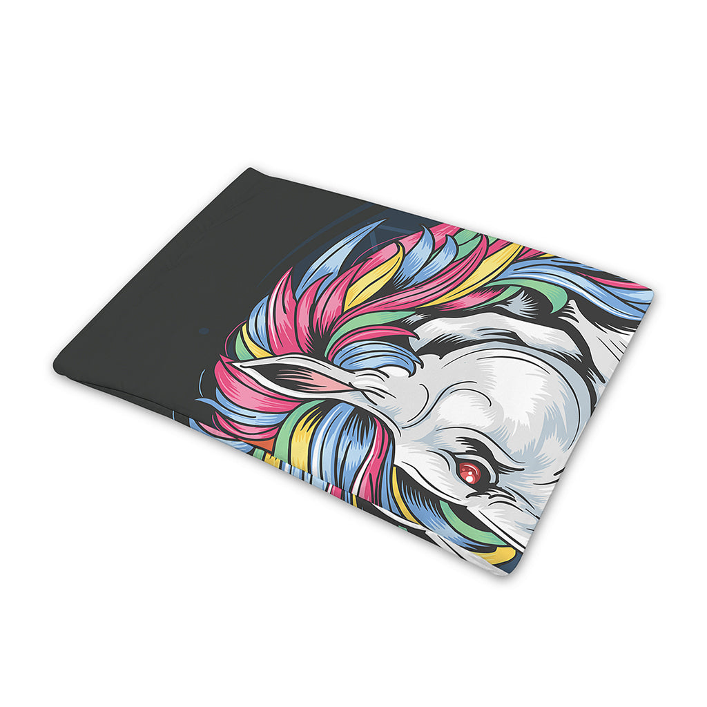 Punk Unicorn Print Pet Cooling Mat Cover