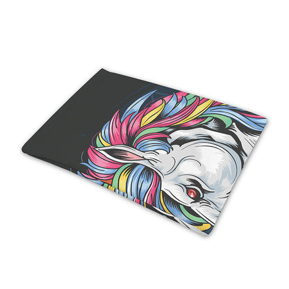 Punk Unicorn Print Pet Cooling Mat Cover