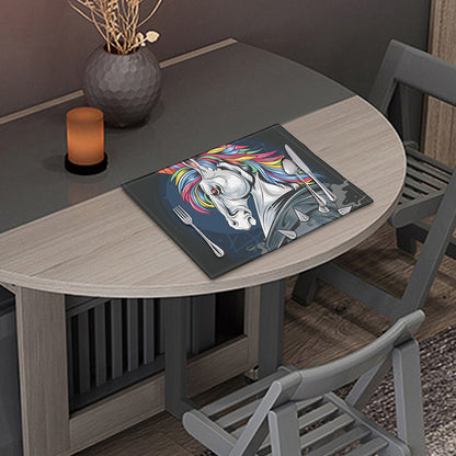 Punk Unicorn Print Placemat