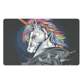 Punk Unicorn Print Polyester Doormat