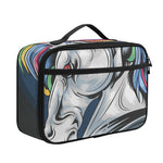Punk Unicorn Print Portable Lunch Bag