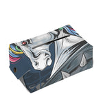 Punk Unicorn Print Rectangle Tissue Box Cover
