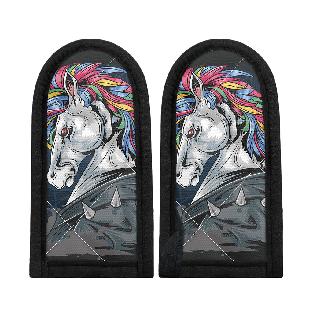 Punk Unicorn Print Skillet Handle Cover