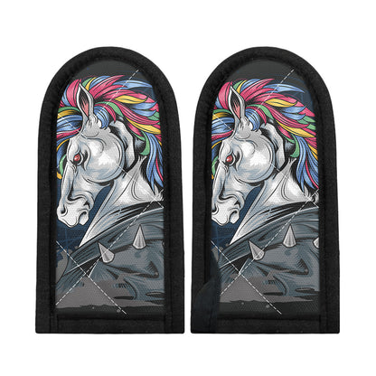 Punk Unicorn Print Skillet Handle Cover