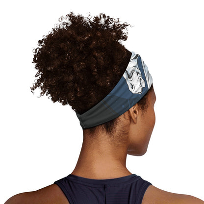 Punk Unicorn Print Sports Headband