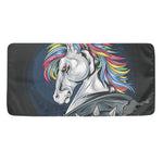 Punk Unicorn Print Towel