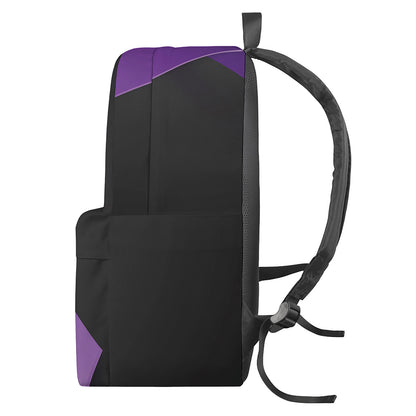 Purple All Cancer Awareness Ribbon Print Backpack