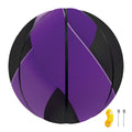 Purple All Cancer Awareness Ribbon Print Basketball