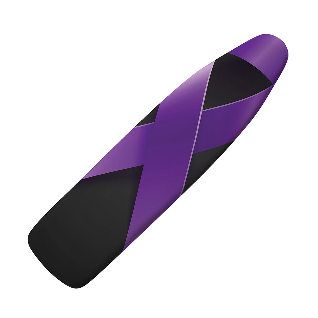 Purple All Cancer Awareness Ribbon Print Ironing Board Cover