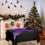 Purple All Cancer Awareness Ribbon Print Tablecloth