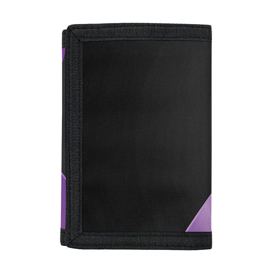 Purple All Cancer Awareness Ribbon Print Trifold Wallet