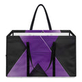 Purple All Cancer Awareness Ribbon Print Utility Tote Bag