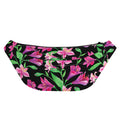 Purple Alstroemeria Pattern Print Fanny Pack