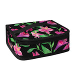Purple Alstroemeria Pattern Print Small Lunch Bag