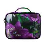 Purple Alstroemeria Print Briefcase Bible Bag