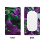 Purple Alstroemeria Print Changing Pad Cover