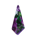 Purple Alstroemeria Print Hand Towel