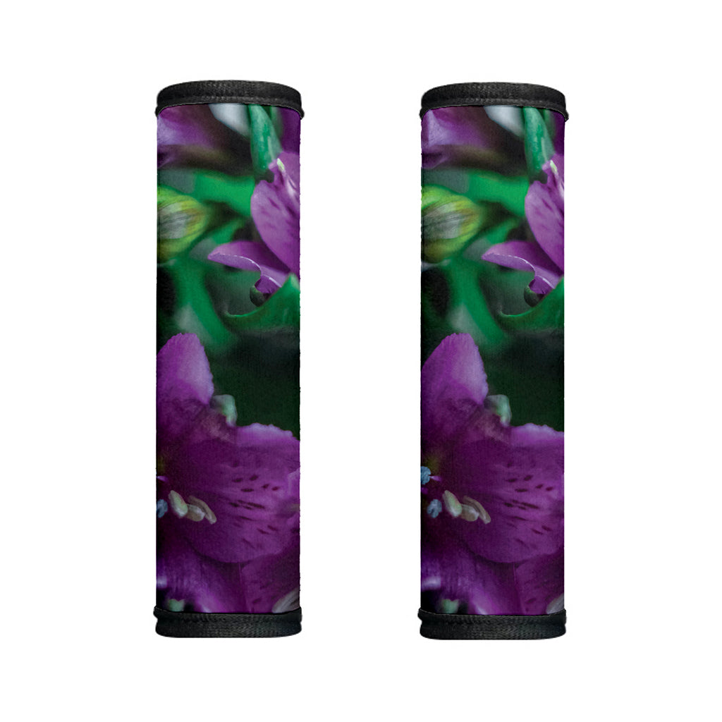 Purple Alstroemeria Print Handle Covers