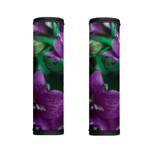 Purple Alstroemeria Print Handle Covers