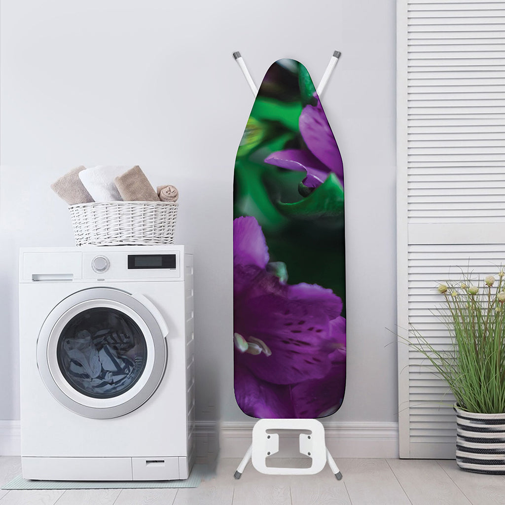 Purple Alstroemeria Print Ironing Board Cover