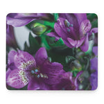 Purple Alstroemeria Print Mouse Pad