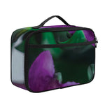 Purple Alstroemeria Print Portable Lunch Bag