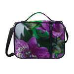 Purple Alstroemeria Print Shoulder Strap Bible Bag