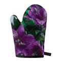 Purple Alstroemeria Print Single Oven Mitt