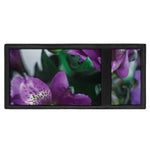Purple Alstroemeria Print Trifold Wallet