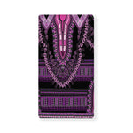 Purple And Black African Dashiki Print Baby Crib Sheet