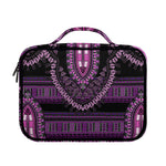 Purple And Black African Dashiki Print Briefcase Bible Bag