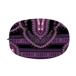 Purple And Black African Dashiki Print Car Side Mirror Covers