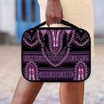Purple And Black African Dashiki Print Classic Bible Case