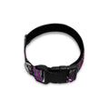 Purple And Black African Dashiki Print Dog Collar